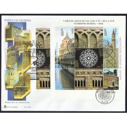 España 3936-3941 MP 80 con matasello Sobre Primer Día Patrimonio Mundial España 3936-3941 MP 80 con matasello Sobre Primer Día Patrimonio Mundial