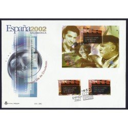 España 3944 2002 HB+3944 matasello Exposición Mundial Salamanca 2002 España 3944 2002 HB+3944 matasello Exposición Mundial Salamanca 2002