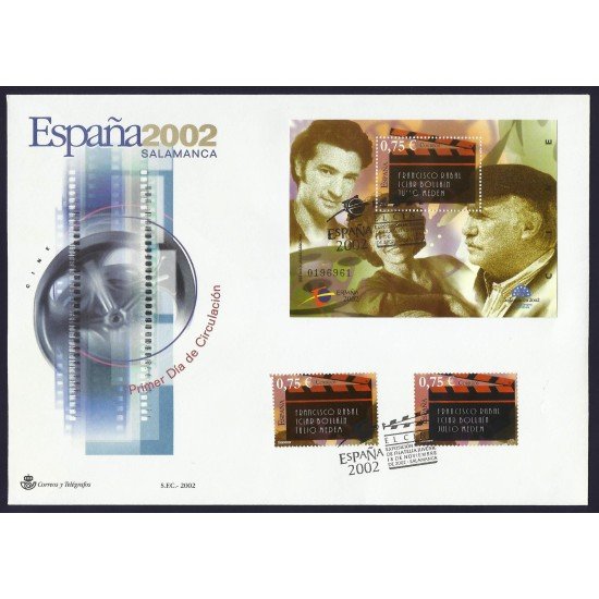 España 3944 2002 HB+3944 matasello Exposición Mundial Salamanca 2002 España 3944 2002 HB+3944 matasello Exposición Mundial Salamanca 2002