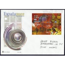 España 3946 2002 HB Sobre Primer Día circulado Expo Mundial Salamanca España 3946 2002 HB Sobre Primer Día circulado Expo Mundial Salamanca