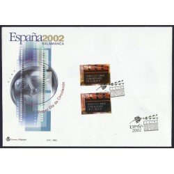 España 3946 2002 Sobre Primer Día matesallo Expo Mundial España 3946 2002 Sobre Primer Día matesallo Expo Mundial