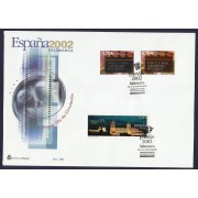 España 3944 2002 Sobre Primer Día matasellado Expo Mundial 