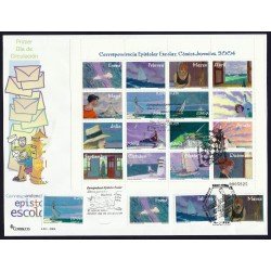 España 4065-4068 2004 MP 81 matasello Sobre Primer Día Correspondencia Epistolar España 4065-4068 2004 MP 81 matasello Sobre Primer Día Correspondencia Epistolar