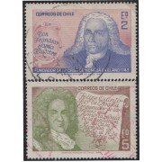 Chile 331/32 1968 Don Francisco García Huidobro y Felipe V usados