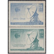 Chile 334/34A 1969 Longovil Entel-Chile MNH