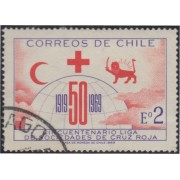 Chile 335 1969 Cruz Roja usado