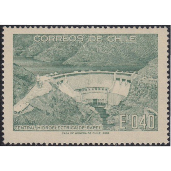 Chile 336 1969 Central Hidroeléctrica de Rapel MNH Chile 336 1969 Central Hidroeléctrica de Rapel MNH