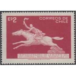 Chile 337 1969 Coronel Manuel Rodríguez MNH Chile 337 1969 Coronel Manuel Rodríguez MNH