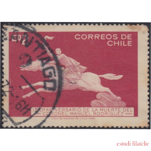 Chile 337 1969 Coronel Manuel Rodríguez usado