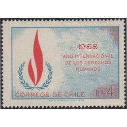 Chile 340 1969 Derechos del hombre MNH Chile 340 1969 Derechos del hombre MNH