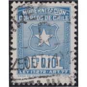 Chile 345A 1970 Modernización de correos usado