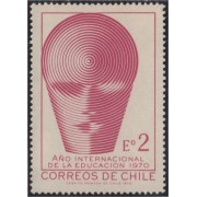 Chile 354 1970 Año Internacional de la educación MNH
