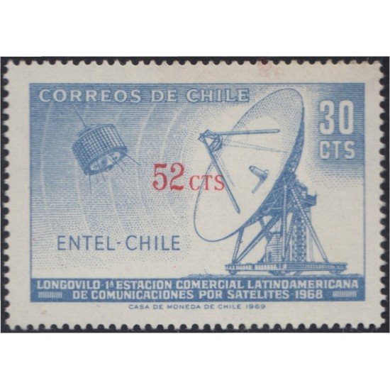 Chile 358 1971 Longovil Entel-Chile MNH Chile 358 1971 Longovil Entel-Chile MNH