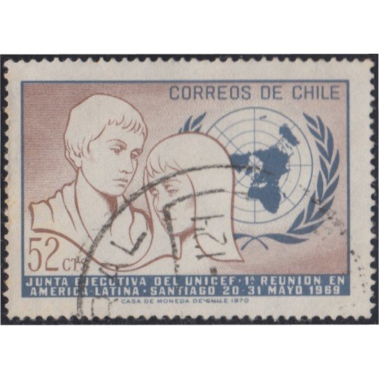 Chile 362 1971 Unicef usado