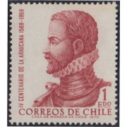 Chile 376 1972 4º Centenario dela Araucana MNH