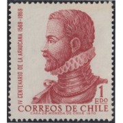 Chile 376 1972 4º Centenario dela Araucana MH