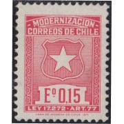 Chile 388 1972 Modernización de correos MNH