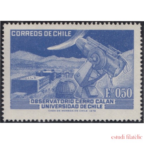 Chile 389 1972 Observatorio Cerro Calan de la Universidad de Chile MNH