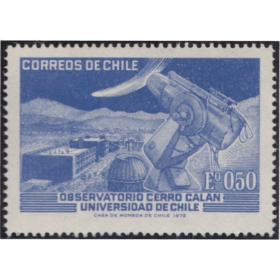 Chile 389 1972 Observatorio Cerro Calan de la Universidad de Chile MNH Chile 389 1972 Observatorio Cerro Calan de la Universidad de Chile MNH