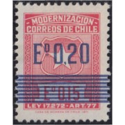 Chile 390 1972 Modernización de correos MNH