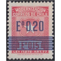 Chile 390 1972 Modernización de correos MNH Chile 390 1972 Modernización de correos MNH