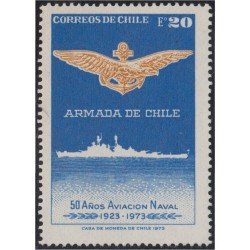 Chile 399 1973 50º Aniversario de la aviación naval MH Chile 399 1973 50º Aniversario de la aviación naval MH