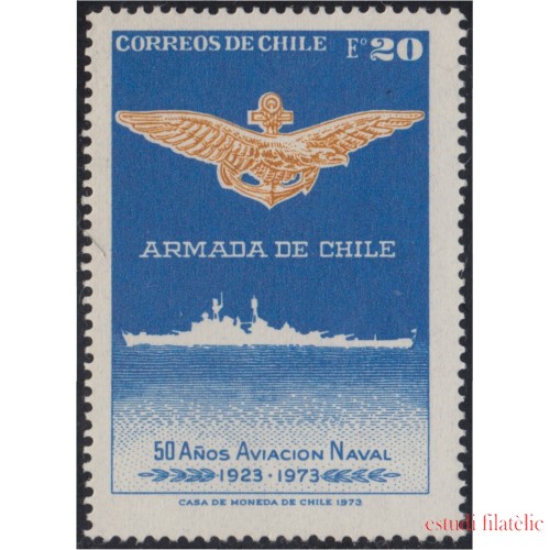 Chile 399 1973 50º Aniversario de la aviación naval MH