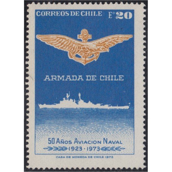 Chile 399 1973 50º Aniversario de la aviación naval MH