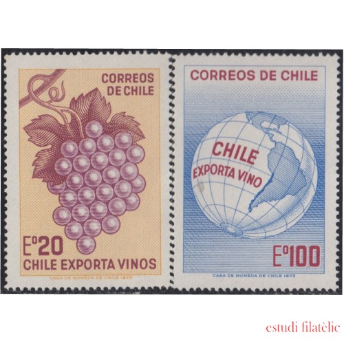 Chile 404/05 1973 Chile exporta vino MNH