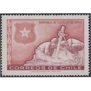 Chile 408 1974 Emblema de la armada MNH