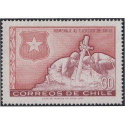 Chile 408 1974 Emblema de la armada MNH Chile 408 1974 Emblema de la armada MNH