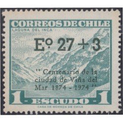 Chile 414 1974 Centenario de la villa de Viña del Mar MNH Chile 414 1974 Centenario de la villa de Viña del Mar MNH