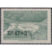 Chile 417 1974 Timbres postales de 1969 Central Hidroeléctrica MNH