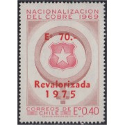 Chile 435 1975 Nacionalización del Cobre MNH