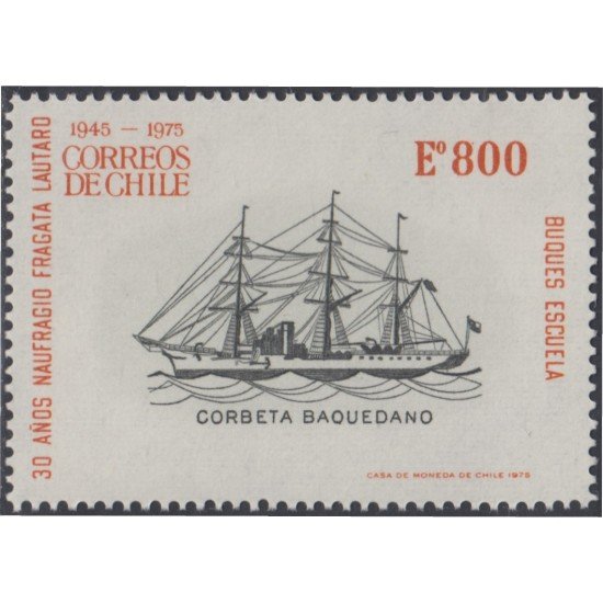 Chile 446 1975 Corbeta Baquedano MNH Chile 446 1975 Corbeta Baquedano MNH