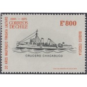 Chile 448 1975 Crucero Chacabuco MNH