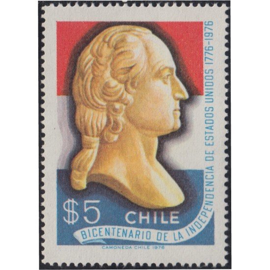 Chile 469 1976 Bicentenario de la Independencia de los EE.UU MNH Chile 469 1976 Bicentenario de la Independencia de los EE.UU MNH