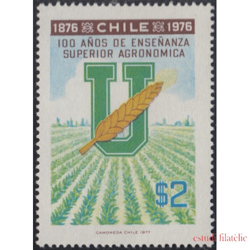Chile 478 1977 100 Años de enseñanza superior agronómica MNH