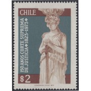 Chile 480 1977 150 Aniversario de la Copa Suprema de Justicia MNH