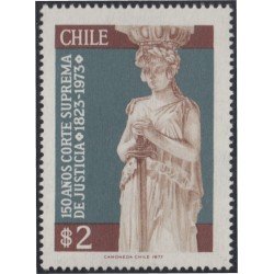 Chile 480 1977 150 Aniversario de la Copa Suprema de Justicia MNH Chile 480 1977 150 Aniversario de la Copa Suprema de Justicia MNH