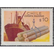 Chile 496 1978 Exportación de madera barco MNH
