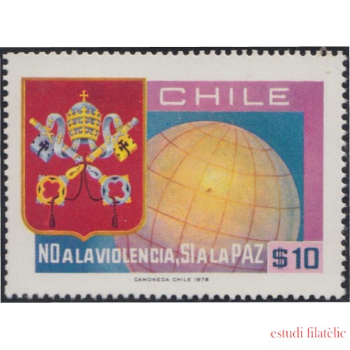 Chile 497 1978 Día mundial de la paz MNH