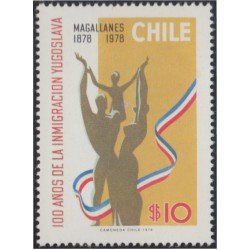 Chile 523 1979 100 años de inmigración yugoslava MNH Chile 523 1979 100 años de inmigración yugoslava MNH