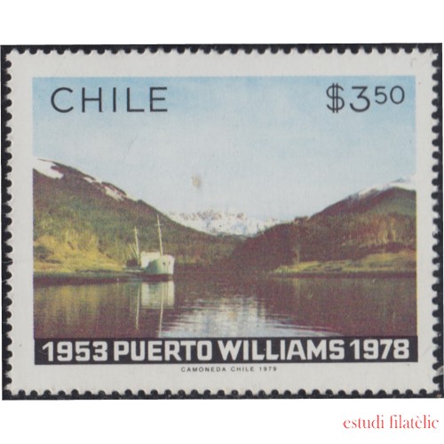 Chile 529 1979 25º Aniversario del Puerto Williams MNH