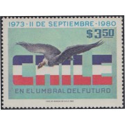 Chile 546 1980 7º Aniversario del Nuevo Régimen MNH