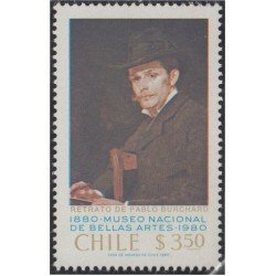 Chile 549 1980 Museo Nacional de Bellas Artes Pablo Burchard MNH Chile 549 1980 Museo Nacional de Bellas Artes Pablo Burchard MNH