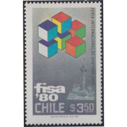 Chile 550 1980 FISA 80 Feria Internacional de Santiago MNH Chile 550 1980 FISA 80 Feria Internacional de Santiago MNH