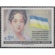 Chile 563 1981 Bicentenario del nacimiento de Javiera Carrera MNH