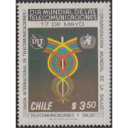 Chile 565 1981 Día Mundial de las Telecomunicaciones MNH