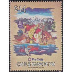 Chile 570 1981 Exportaciones nacionales MNH Chile 570 1981 Exportaciones nacionales MNH